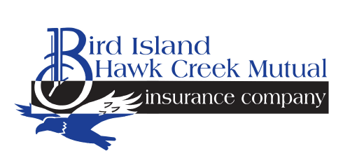 Bird island Hawk Creek Mutual Insurance Company Logo